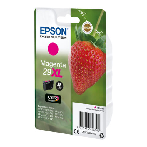 EPSON 4LB Cartridge Fraise – Ink Claria Home Magenta XL w/s