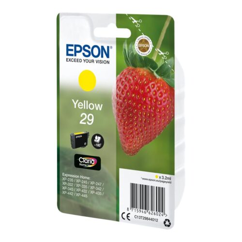 EPSON 4LB Cartridge Fraise – Ink Claria Home Yellow w/s