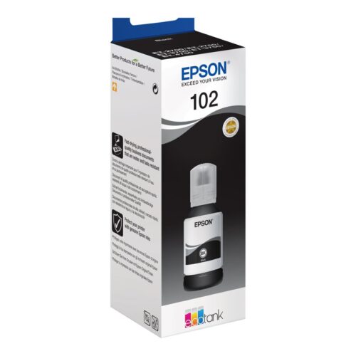 EPSON 4LB EcoTank Black ink bottle pigmented