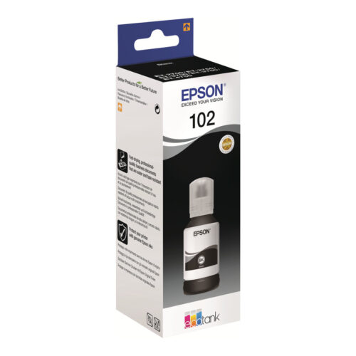 EPSON 4LB EcoTank Black ink bottle pigmented