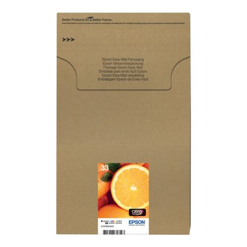 EPSON 4LB Multipack 5-colours 33 Ink Cartridge Easymail