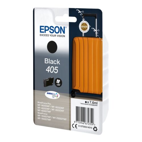 EPSON 4LB Singlepack Black 405 DURABrite Ultra Ink