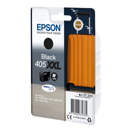 EPSON 4LB Singlepack Black 405XXL DURABrite Ultra Ink w/s