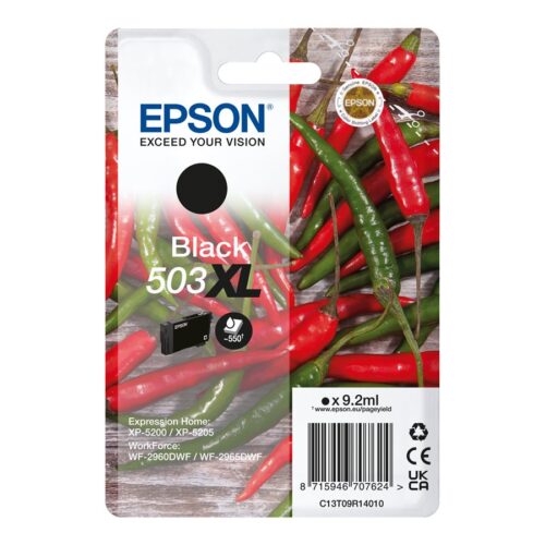 EPSON 4LB Singlepack Black 503XL Ink w/s