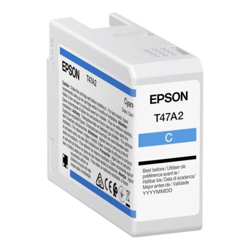EPSON 4LB Singlepack Cyan T47A2 UltraChrome Pro 10 ink 50ml
