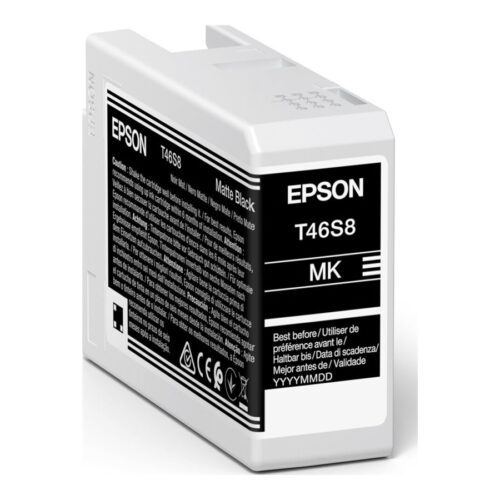 EPSON 4LB Singlepack Matte Black T46S8 UltraChrome Pro 10 ink 25ml