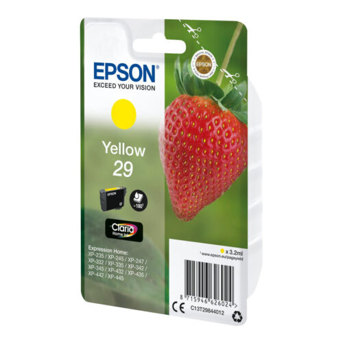 EPSON 4LB Singlepack Yellow 29 Claria Home Ink