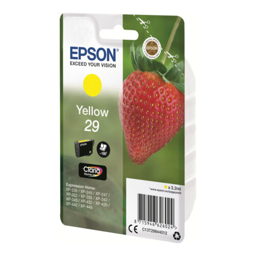 EPSON 4LB Singlepack Yellow 29 Claria Home Ink
