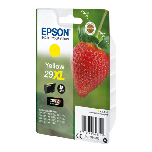 EPSON 4LB Singlepack Yellow 29XL Claria Home Ink