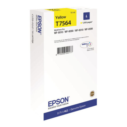 EPSON 4LB WF-8xxx Series Ink Cartridge L Yellow