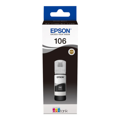 EPSON 5LB 106 EcoTank Photo Black ink bottle