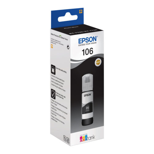 EPSON 5LB 106 EcoTank Photo Black ink bottle