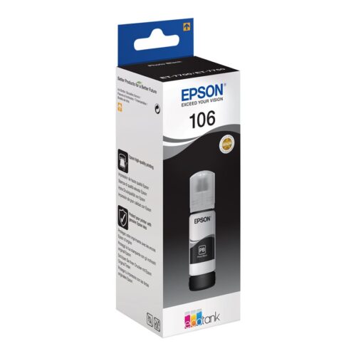 EPSON 5LB 106 EcoTank Photo Black ink bottle