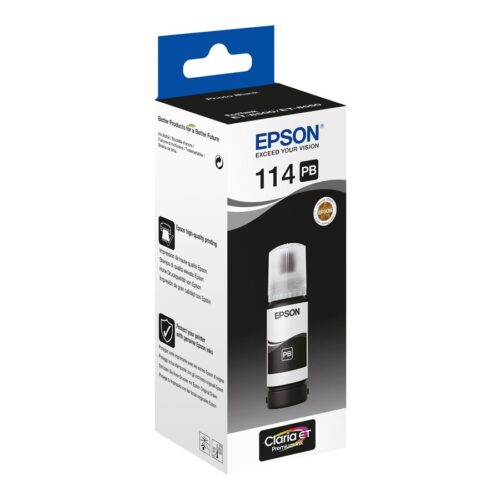 EPSON 5LB 114 EcoTank Photo Black ink bottle