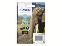 EPSON 5LB 24XL ink cartridge light cyan high capacity 9.8ml 740 pages 1-pack RF-AM blister w/s