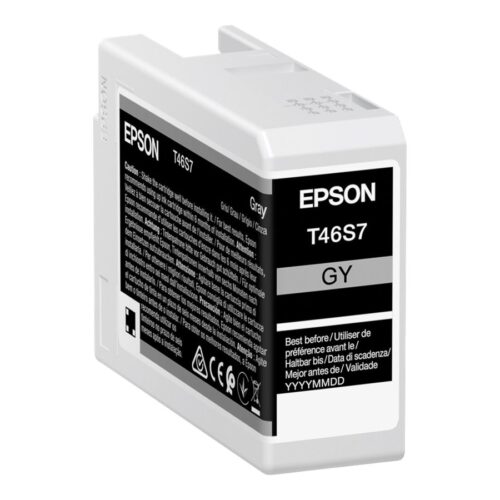 EPSON 5LB Singlepack Gray T46S7 UltraChrome Pro 10 ink 26ml