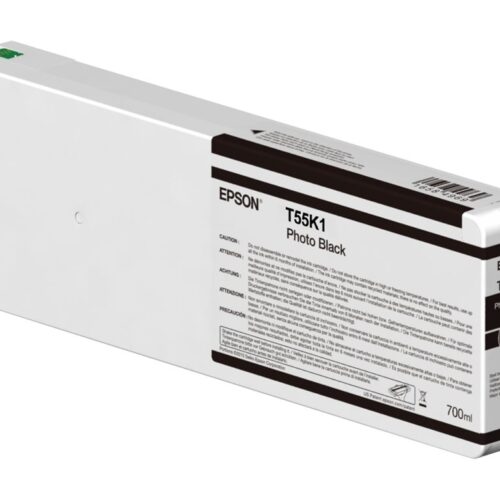 EPSON 5LB Singlepack Photo Black T55K100 UltraChrome HDX/HD