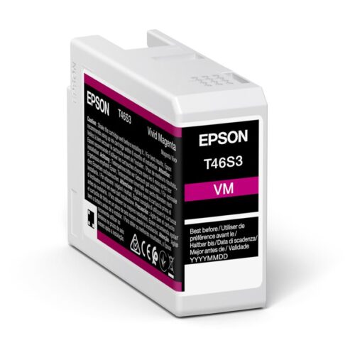 EPSON 5LB Singlepack Vivid Magenta T46S3 UltraChrome Pro 10 ink 25ml