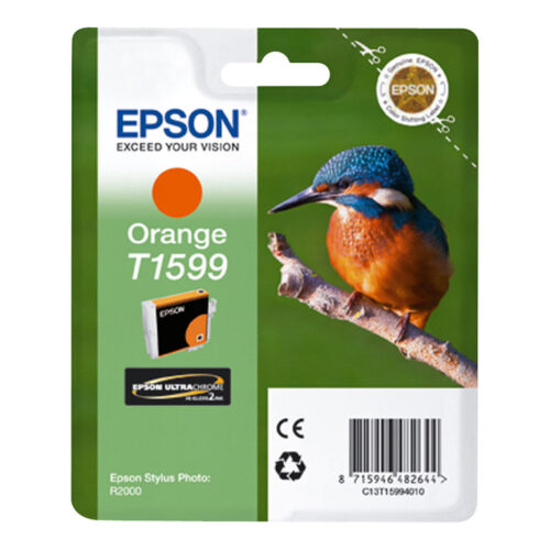EPSON 5LB T1599 ink cartridge orange standard capacity 1-pack blister without alarm Stylus Photo R2000