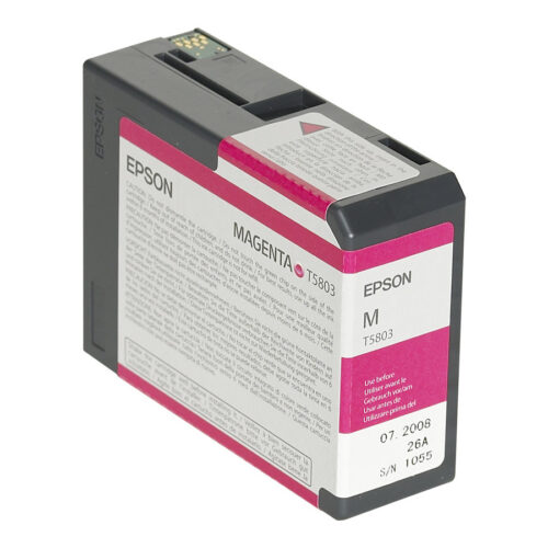 EPSON 5LB T5803 ink cartridge photo magenta standard capacity 80ml 1-pack