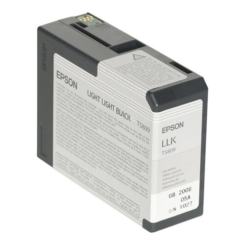 EPSON 5LB T5809 ink cartridge light light black standard capacity 80ml 1-pack