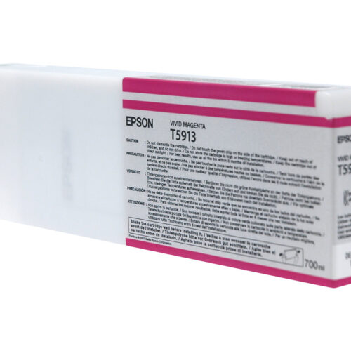 EPSON 5LB T5913 ink cartridge vivid magenta standard capacity 700ml 1-pack