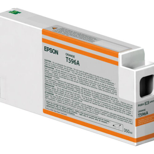EPSON 5LB T596A ink cartridge orange standard capacity 350ml 1-pack