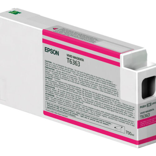 EPSON 5LB T6363 ink cartridge vivid magenta standard capacity 700ml 1-pack