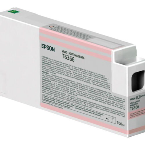 EPSON 5LB T6366 ink cartridge vivid light magenta standard capacity 700ml 1-pack