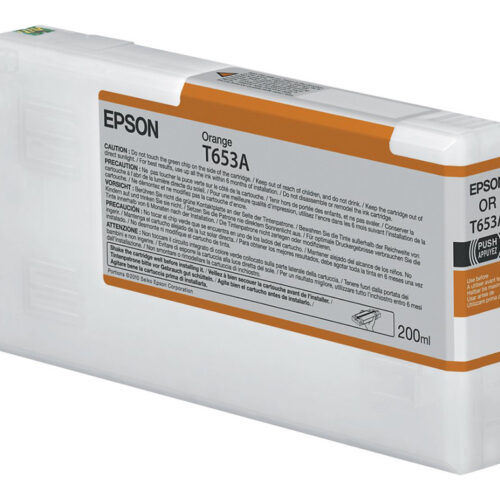 EPSON 5LB T653A ink cartridge orange standard capacity 200ml