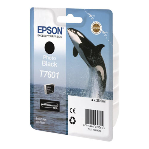 EPSON 5LB T7601 ink cartridge photo black high capacity 25 9ml 1-pack