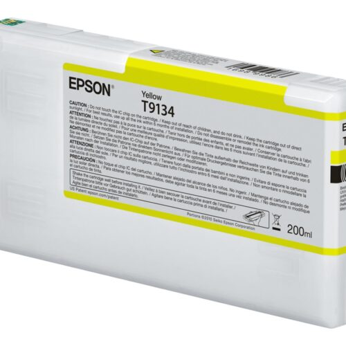 EPSON 5LB T9134 Yellow Ink Cartridge 200ml