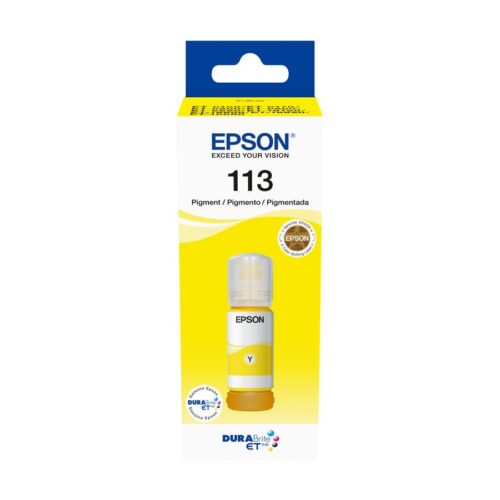EPSON 6LB 113 EcoTank Pigment Yellow ink bottle