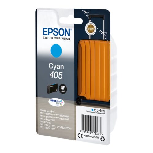 EPSON 6LB Singlepack Cyan 405 DURABrite Ultra Ink