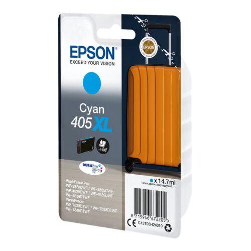 EPSON 6LB Singlepack Cyan 405XL DURABrite Ultra Ink