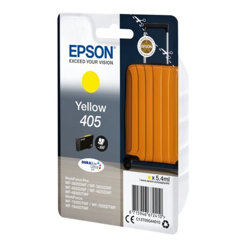 EPSON 6LB Singlepack Yellow 405 DURABrite Ultra Ink
