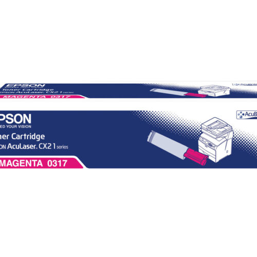 EPSON ACULASER CX21N, CX21NF cartouche de toner magenta capacité standard 5.000 pages pack de 1