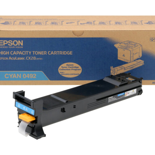 EPSON ACULASER CX28DN toner cyan haute capacité 8.000 pages pack de 1
