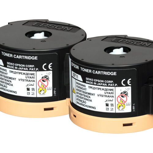 EPSON AL-M200/MX200 cartouche de toner noir capacité standard 2 x 2.500 pages pack de 2 retour Program
