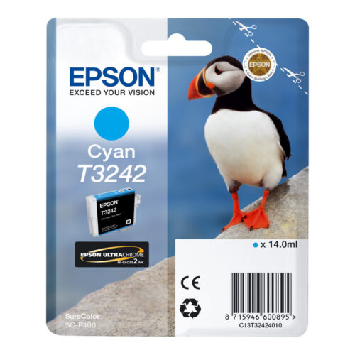 EPSON Cartouche T3242 – Cyan 980 pages
