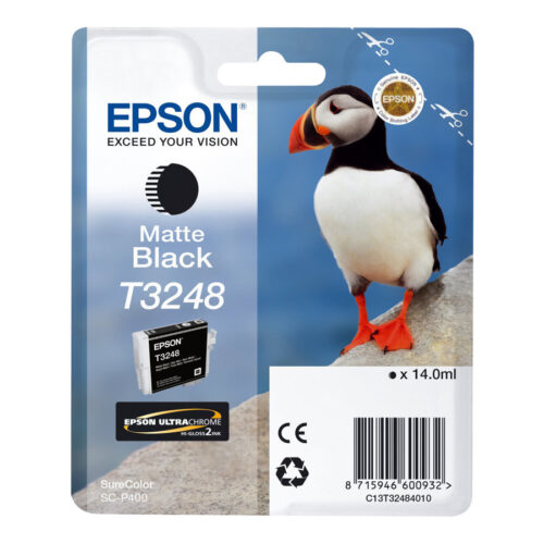 EPSON Cartouche T3248 – Noir Mat 650 pages