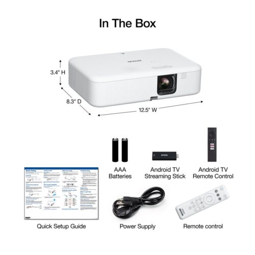 EPSON CO-FH02 Projector 3LCD 1080p 3000lm