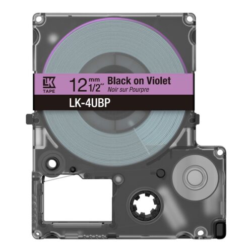 EPSON Colour Tape Violet/Black 12mm 8m LK-4UBP