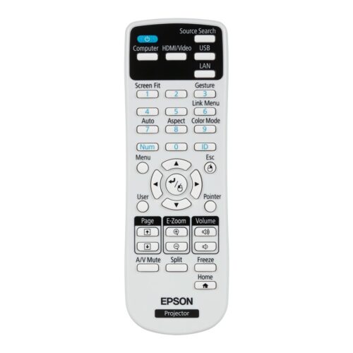 Epson EB-2250U Projecteur LCD – WUXGA 1920×1200  – 5000 lumens  – 15000:1 – HDMI/VGA/Haut-parleurs – 3 ans RA