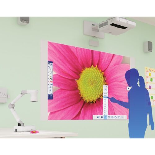 EPSON EB-695Wi 3LCD WXGA interactive ultra short throw projector 1280×800 16:10 3500 lumen 16W speaker