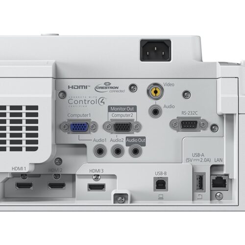 EPSON EB-760W 3LCD WXGA ultra courte focale laser 4100Lm 0.27 – 0.37:1 HDMI LAN / Miracast