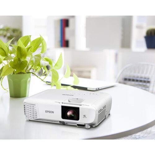 EPSON EB-W49 3LCD Projector 3800Lumen WXGA 1.30-1.56:1
