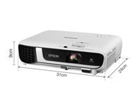 EPSON EB-W51 3LCD Projector WXGA 1280×800 4000Lumens Mobile