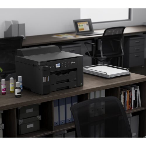 EPSON EcoTank ET-16150 Printer colour Duplex ink-jet A3 4800x1200dpi 25ppm mono/25ppm colour 550 sheets USB LAN Wi-Fi black