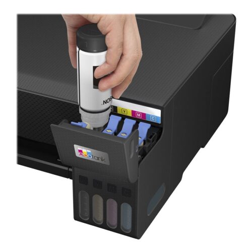 EPSON EcoTank ET-1810 Printer colour ink-jet refillable A4 5760x1440dpi 10ppm mono/5ppm colour 100 sheets USB Wi-Fi black